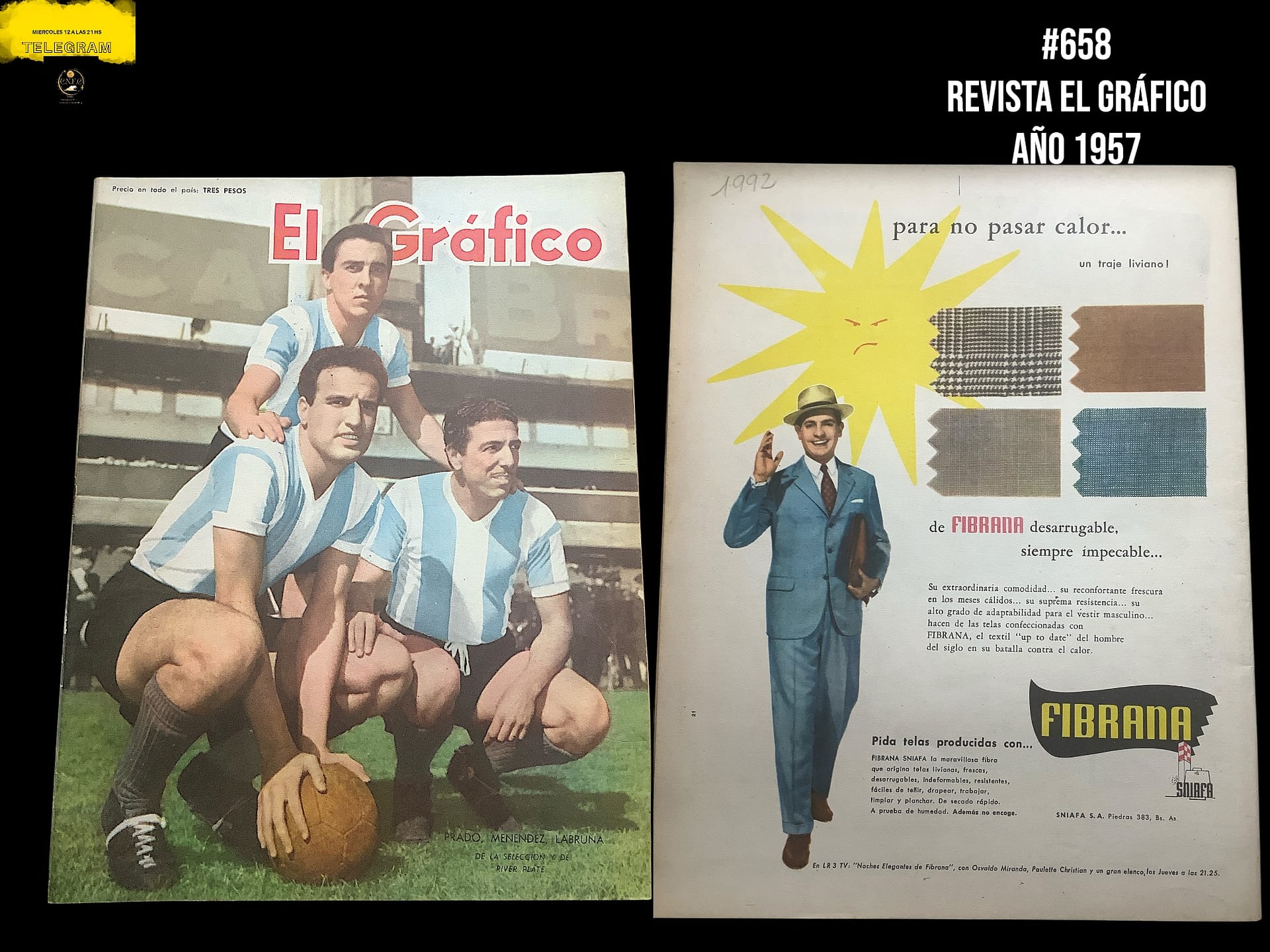 Revista El Gráfico año 1957